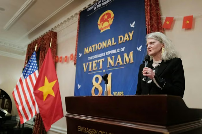 US Deputy Secretary of State Allison Hooker speaks. (Source: Embassy of Viet Nam in the United States) US Deputy Secretary of State Allison Hooker speaks. (Source: Embassy of Viet Nam in the United States)