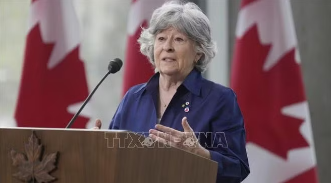 Toàn quyền Canada Louise Arbour. Ảnh: The Canadian Press/TTXVN