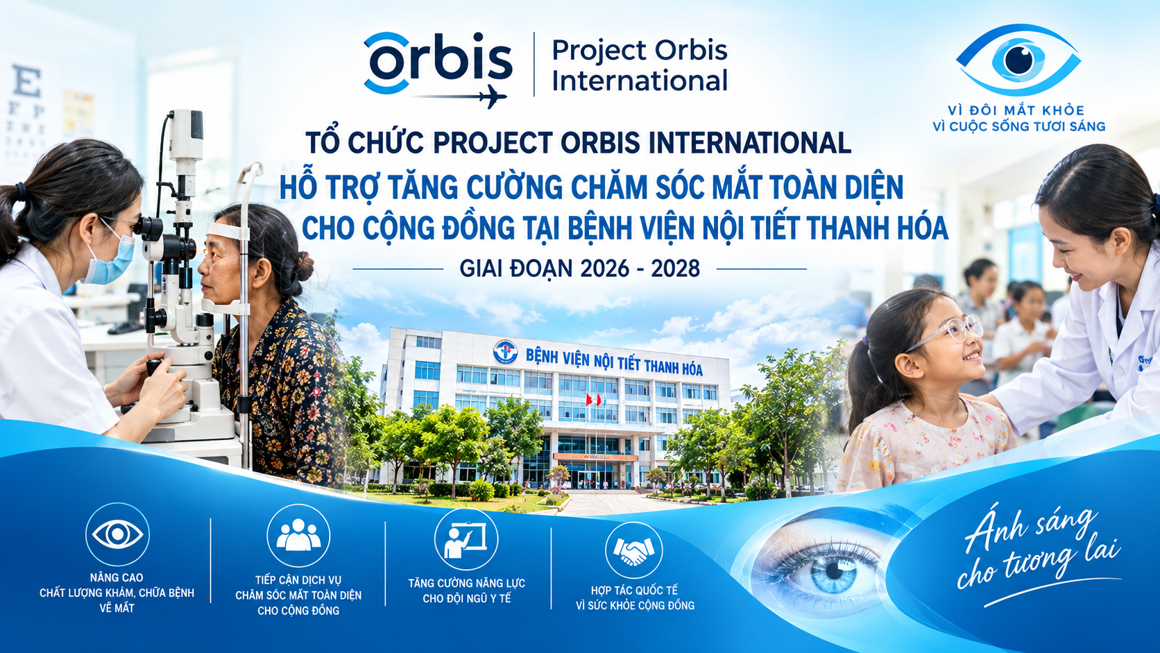 Thanh Hóa tiếp nhận 2 dự án hỗ trợ trẻ em mắc tim bẩm sinh và chăm sóc mắt Thanh Hóa tiếp nhận 2 dự án hỗ trợ trẻ em mắc tim bẩm sinh và chăm sóc mắt