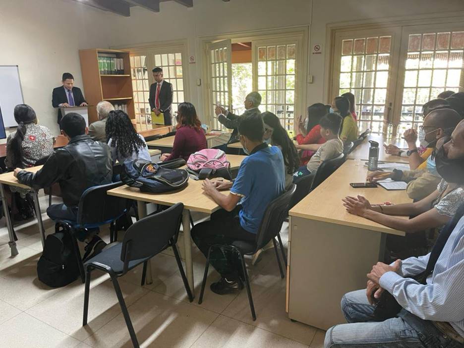 Khóa học tiếng Việt đầu tiên do Nhà hữu nghị Venezuela - Việt Nam tổ chức vào tháng 3/2022. (Ảnh: CAVV) Khóa học tiếng Việt đầu tiên do Nhà hữu nghị Venezuela - Việt Nam tổ chức vào tháng 3/2022. (Ảnh: CAVV)
