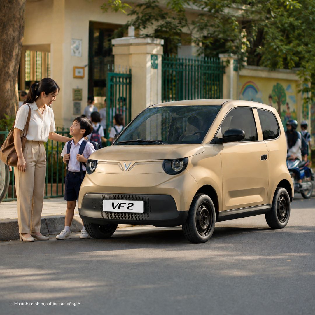 Thân xe hơn 3 m, đi 210 km mỗi lần sạc: Công thức “đô thị” của VF 2