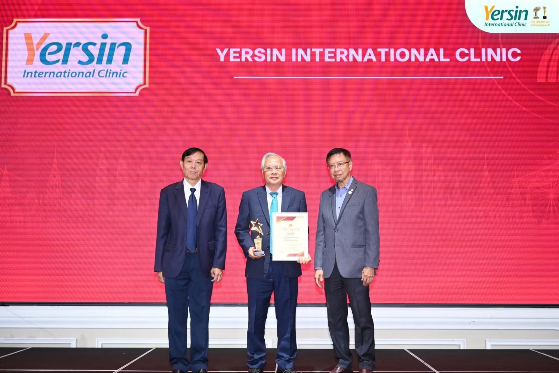 Phòng khám Đa khoa Quốc tế Yersin ghi dấu ấn với 3 danh hiệu tại ASEAN Award 2026 Phòng khám Đa khoa Quốc tế Yersin ghi dấu ấn với 3 danh hiệu tại ASEAN Award 2026