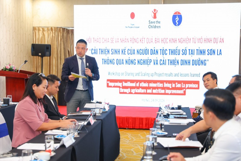 SCI: Phát triển sản xuất nông nghiệp và cải thiện dinh dưỡng cho bà mẹ, trẻ em tại Sơn La SCI: Phát triển sản xuất nông nghiệp và cải thiện dinh dưỡng cho bà mẹ, trẻ em tại Sơn La