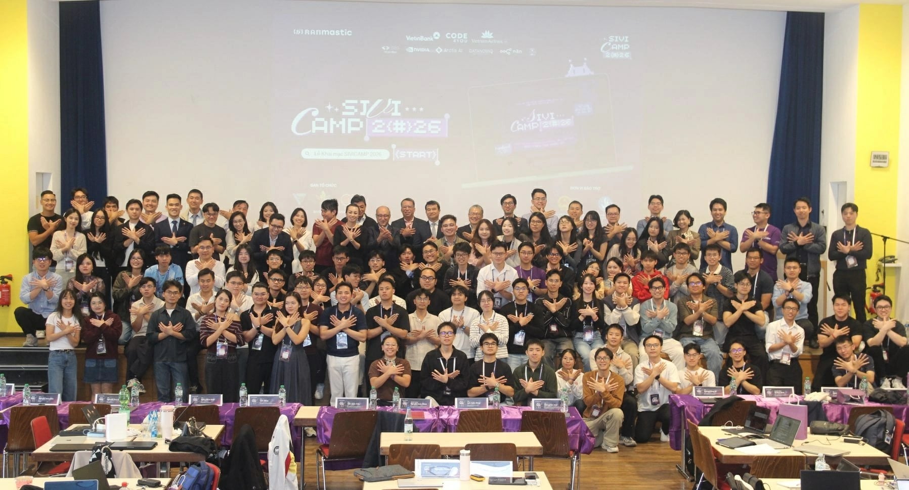 SiviCamp 2026 ເຊື່ອມຕໍ່ຄົນໜຸ່ມຫວຽດນາມຢູ່ເອີຣົບ ຜ່ານເຕັກໂນໂລຊີ ແລະ ວັດທະນະທຳ SiviCamp 2026 ເຊື່ອມຕໍ່ຄົນໜຸ່ມຫວຽດນາມຢູ່ເອີຣົບ ຜ່ານເຕັກໂນໂລຊີ ແລະ ວັດທະນະທຳ