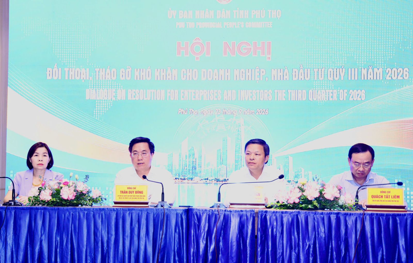 Chủ tịch Phú Thọ: Doanh nghiệp khó khăn ở đâu, chính quyền phải có mặt ở đó Chủ tịch Phú Thọ: Doanh nghiệp khó khăn ở đâu, chính quyền phải có mặt ở đó