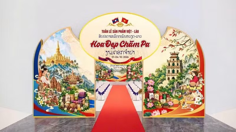 The Viet Nam-Laos Product Week is scheduled to take place in Ha Noi from October 1-4. (Photo: the Ministry of Industry and Trade)