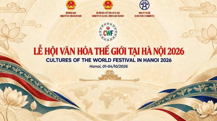 ប្រទេស អង្គការអន្តរជាតិ និងសហគ្រាសចំនួន ៥០ ចូលរួមពិធីបុណ្យវប្បធម៌ពិភពលោកនៅទីក្រុង Ha Noi