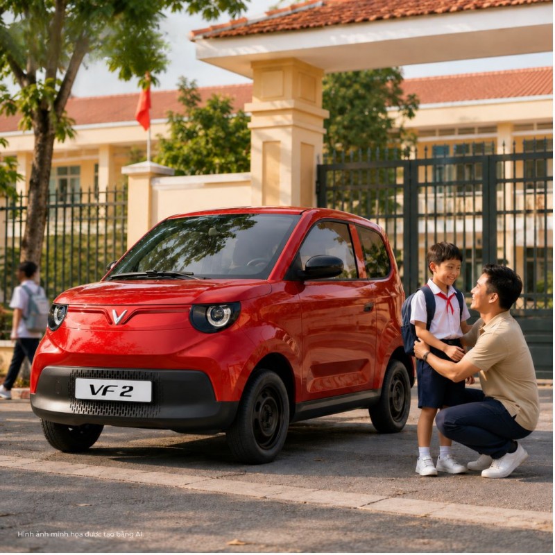 Thêm ô tô đưa đón con: VF 2 dễ tiếp cận hơn nhờ ưu đãi 3% Thêm ô tô đưa đón con: VF 2 dễ tiếp cận hơn nhờ ưu đãi 3%