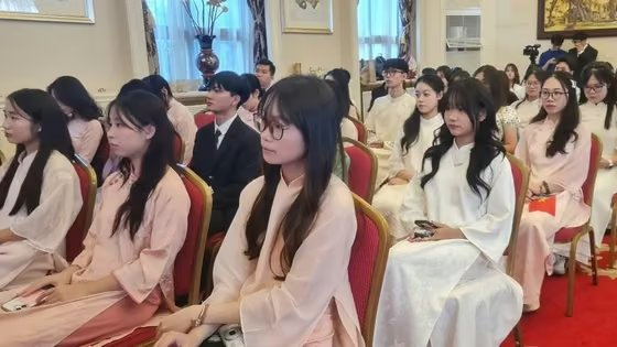 越南在北京留学生共迎2026新生