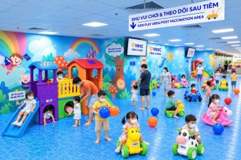 25.000 trẻ được tiêm vắc xin tay chân miệng tại VNVC trong 5 ngày đầu ra mắt