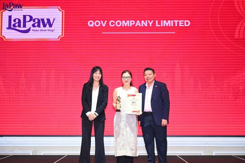 Thương hiệu LaPaw xuất sắc đạt Thương hiệu LaPaw xuất sắc đạt