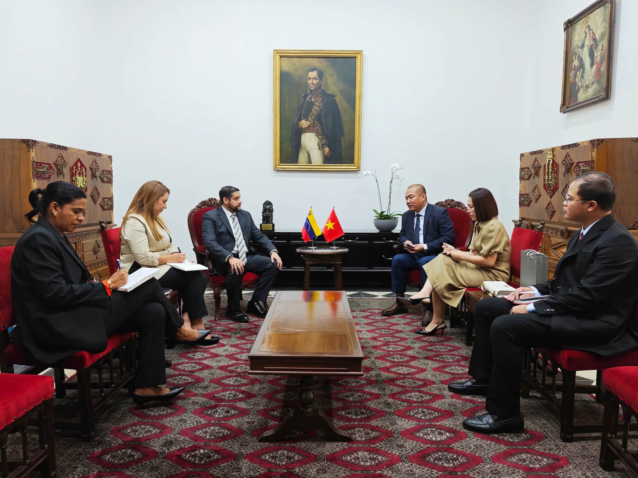 Việt Nam - Venezuela sẽ phối hợp tổ chức các hoạt động kỷ niệm 20 năm Đối tác toàn diện