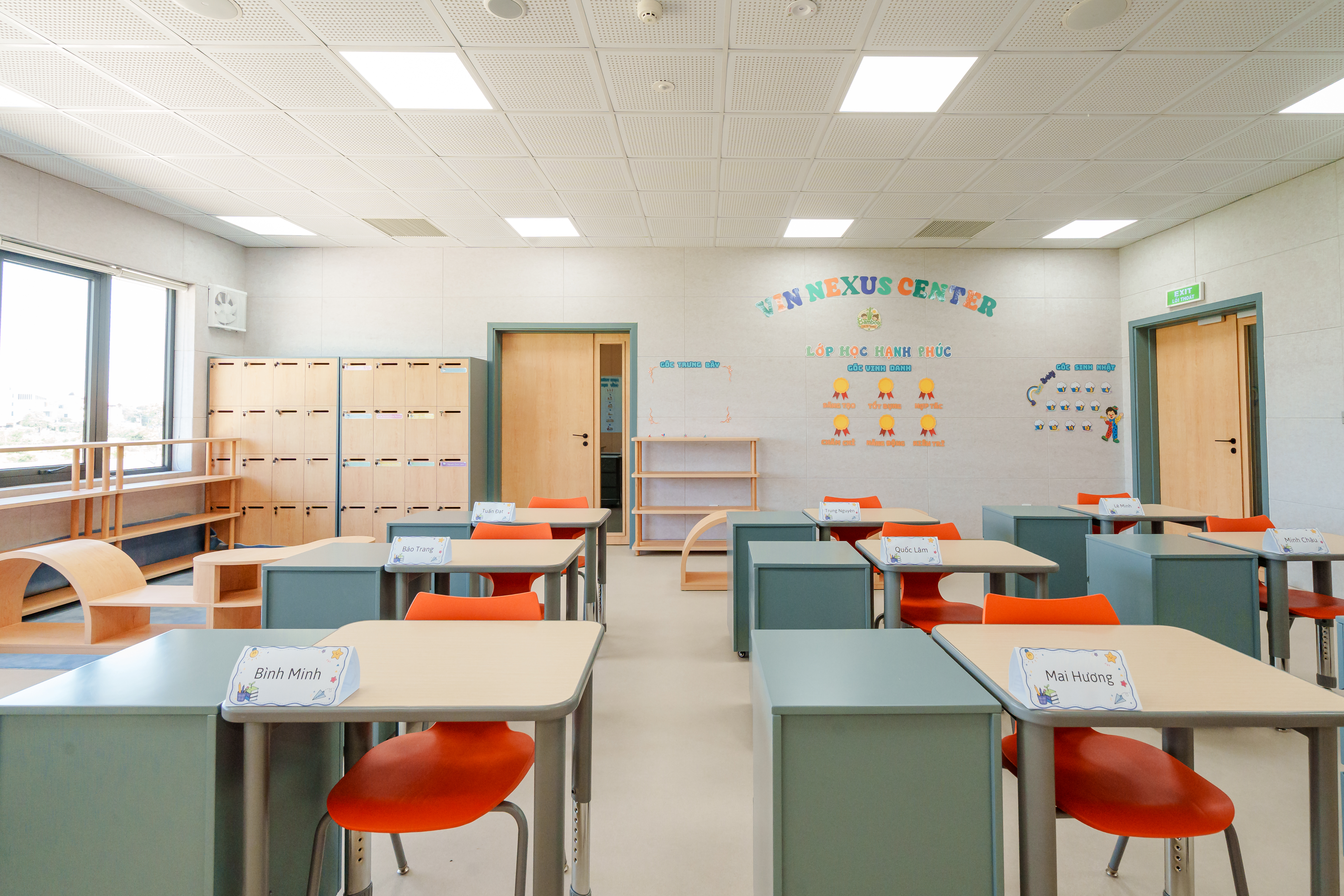 Vin Nexus Center: Trường học hạnh phúc hình trái tim và những gam màu rất “lạ” Vin Nexus Center: Trường học hạnh phúc hình trái tim và những gam màu rất “lạ”