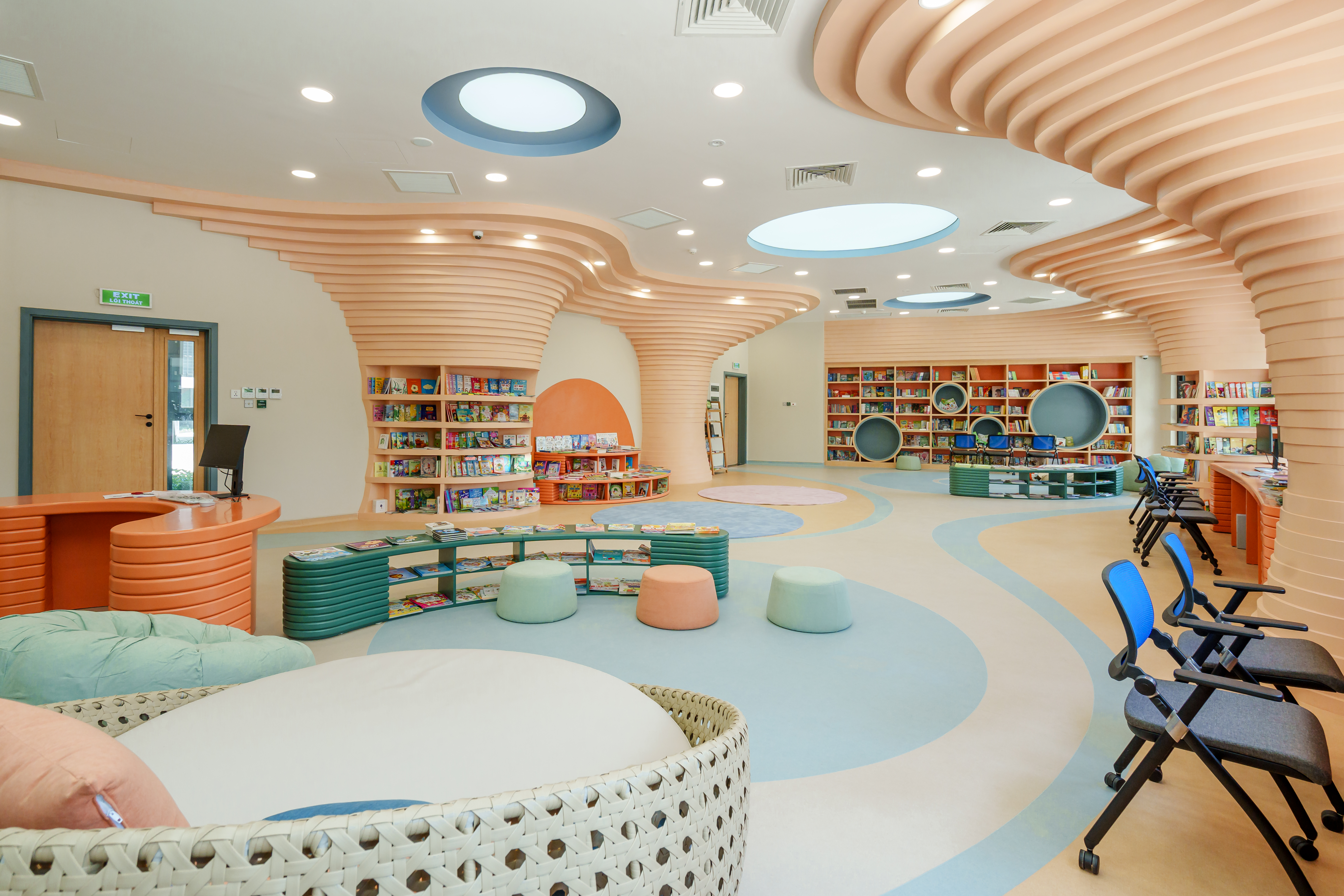 Vin Nexus Center: Trường học hạnh phúc hình trái tim và những gam màu rất “lạ” Vin Nexus Center: Trường học hạnh phúc hình trái tim và những gam màu rất “lạ”