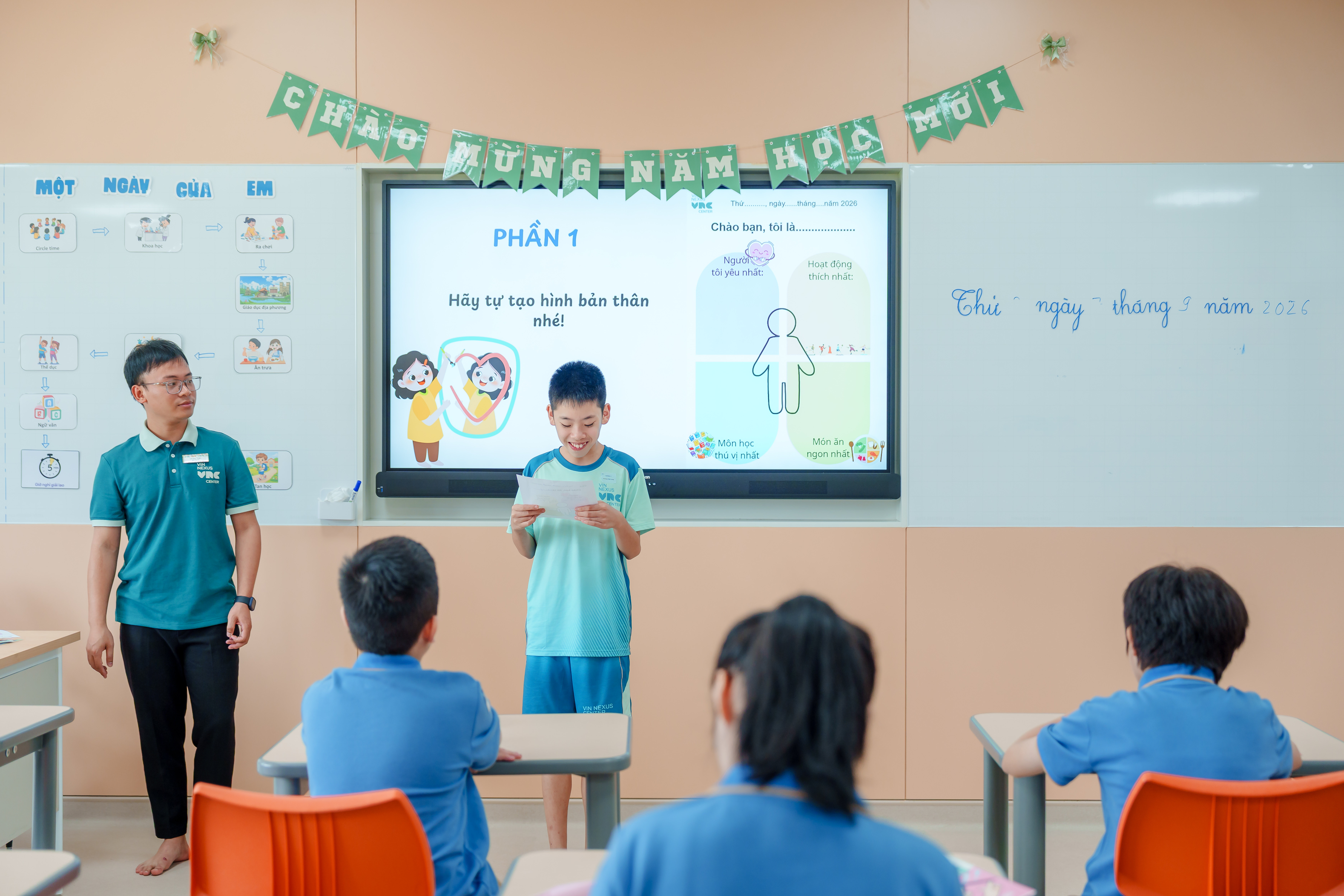 Vin Nexus Center: Trường học hạnh phúc hình trái tim và những gam màu rất “lạ” Vin Nexus Center: Trường học hạnh phúc hình trái tim và những gam màu rất “lạ”