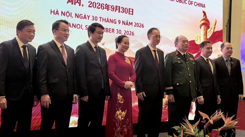 中国驻越南使馆隆重举行国庆77周年招待会