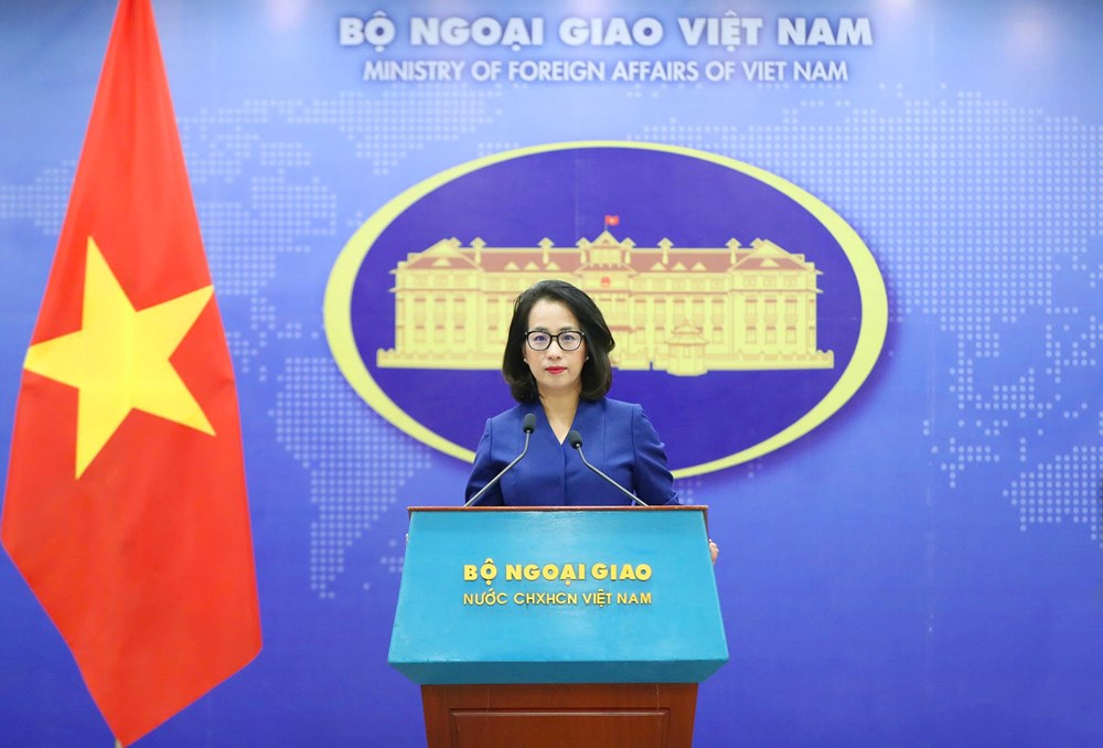 Người phát ngôn Bộ Ngoại giao Phạm Thu Hằng
