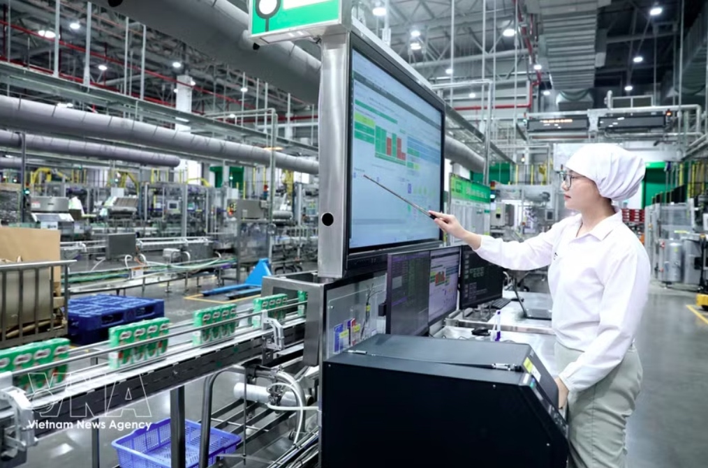 Nestlé Vietnam is a Swiss-invested enterprise that has continuously increased its investment and expanded operations in Hung Yen province since 2017. (Photo: VNA)