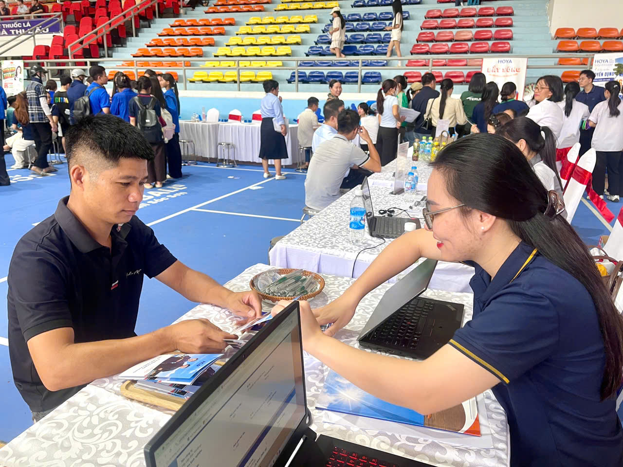Phiên giao dịch việc làm cụm Sóc Sơn: Đa dạng cơ hội cho người trẻ và lao động cao tuổi