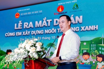 Bộ Giáo dục và Đào tạo phối hợp với Quỹ Vì tương lai xanh triển khai dự án “Cùng em xây dựng ngôi trường xanh”