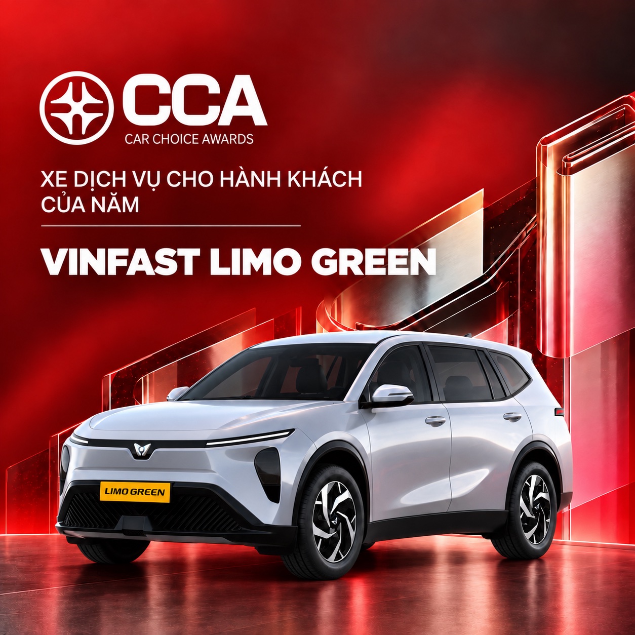 VinFast Limo Green được vinh danh ở hạng mục “Xe dịch vụ cho hành khách của năm” VinFast Limo Green được vinh danh ở hạng mục “Xe dịch vụ cho hành khách của năm”
