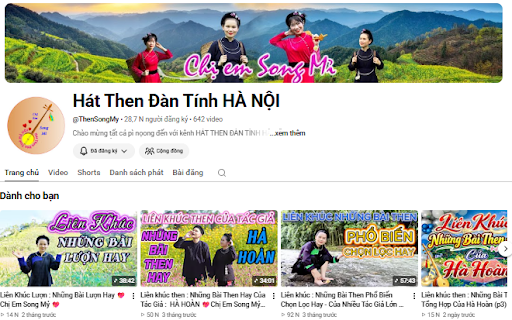Các video trên kênh của hai chị em được dàn dựng hấp dẫn, thu hút hàng chục nghìn lượt tương tác. Các video trên kênh của hai chị em được dàn dựng hấp dẫn, thu hút hàng chục nghìn lượt tương tác.