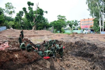 Eight Additional Remains of Fallen Soldiers Discovered at Le Thi Rieng Park