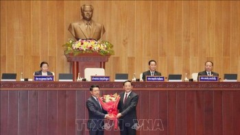 ຈົດໝາຍອວຍພອນການນຳ ສປປ ລາວ