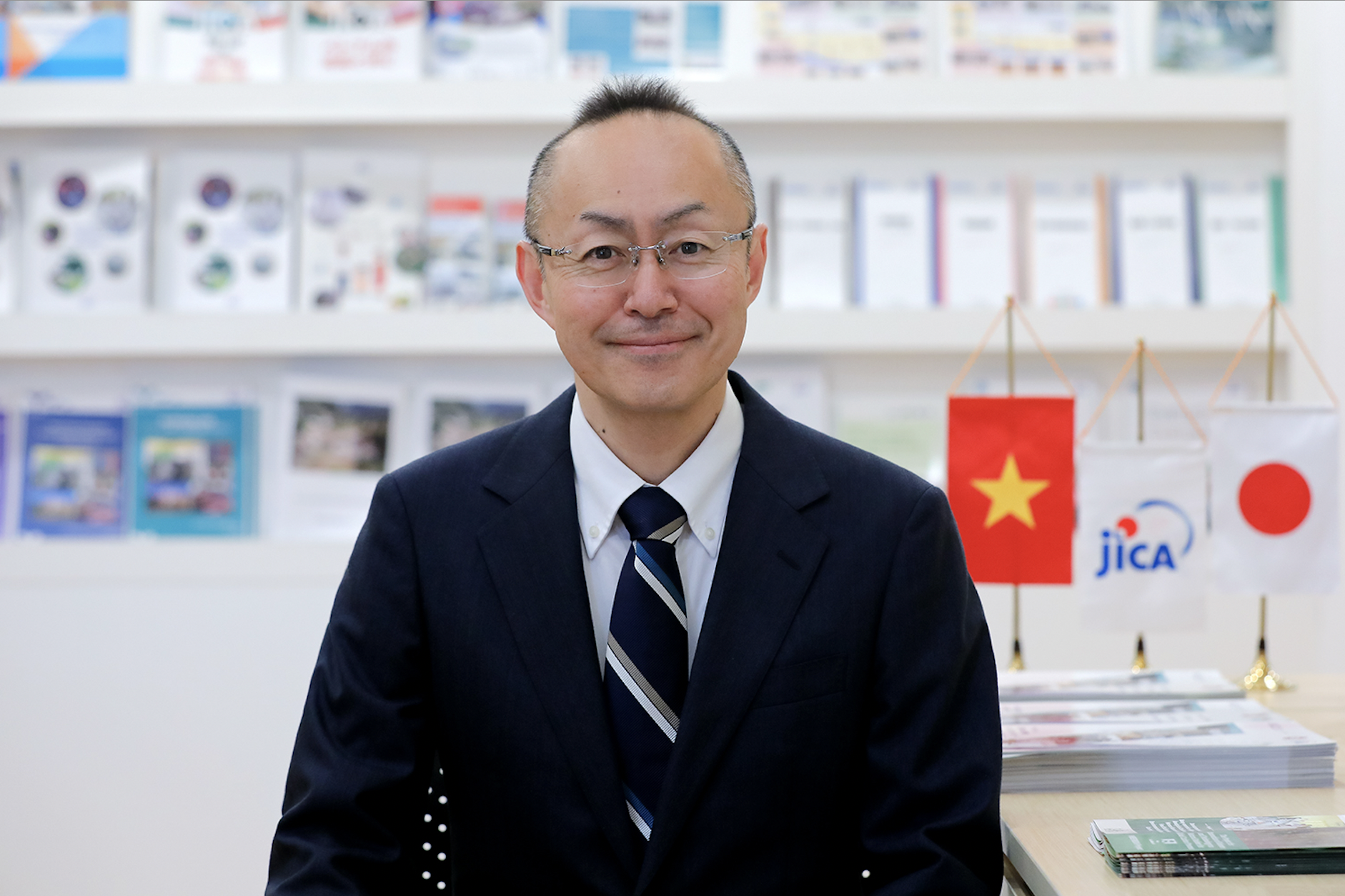 KOBAYASHI Yosuke, Chief Representative of the JICA Vietnam Office. (Photo: Courtesy)
