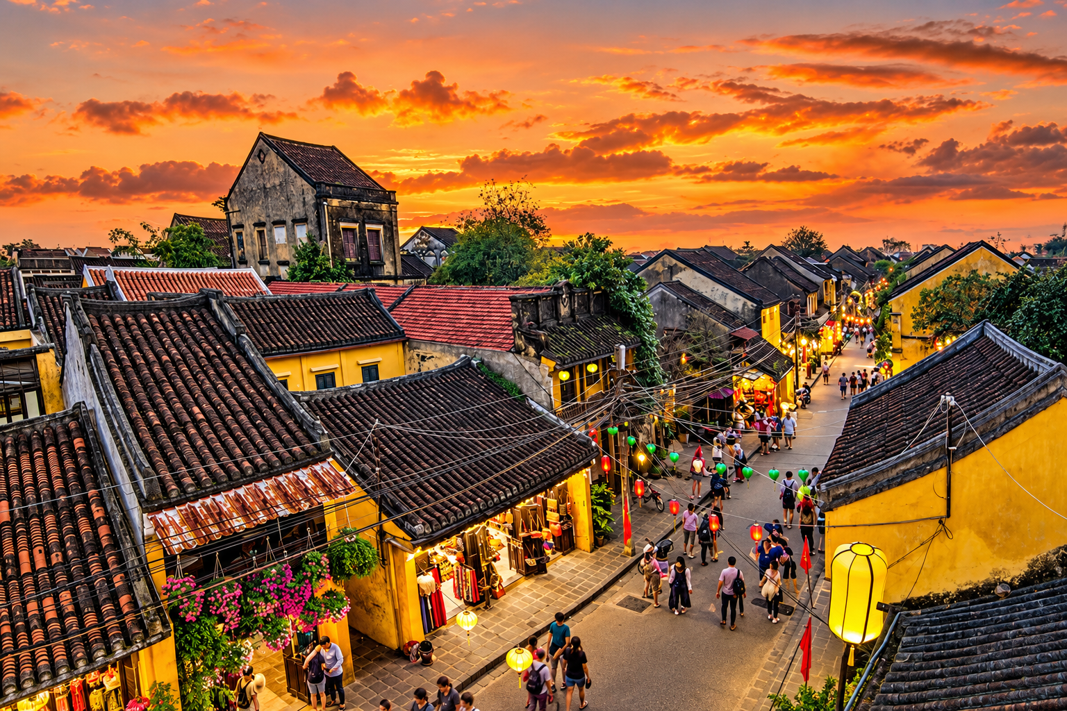 ទីក្រុង Hoi An។ ទីក្រុង Hoi An។
