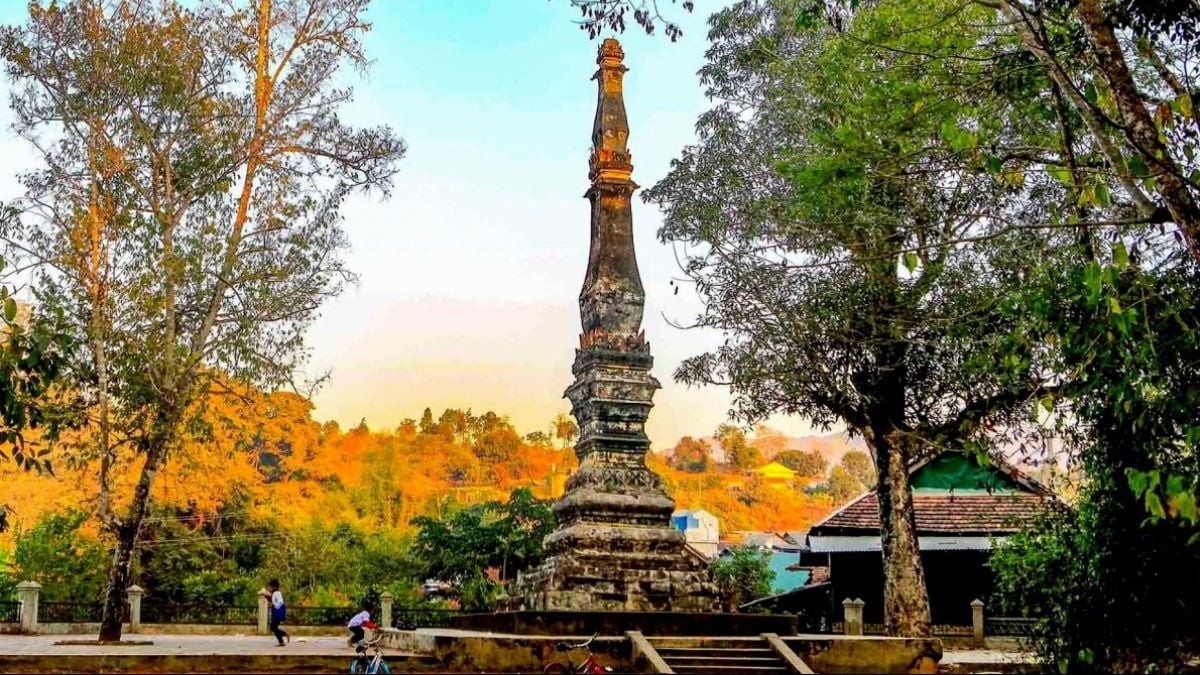 ທາດເມືອງລວນ - ສັນຍະລັກແຫ່ງມິດຕະພາບຫວຽດນາມ - ລາວ ຢູ່ເຂດຊາຍແດນ