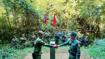 ທະຫານຊາຍແດນຫວຽດນາມ - ລາວ ປະສານສົມທົບລາດຕະເວນ ຮັກສາຄວາມໝັ້ນຄົງຕາມຊາຍແດນ