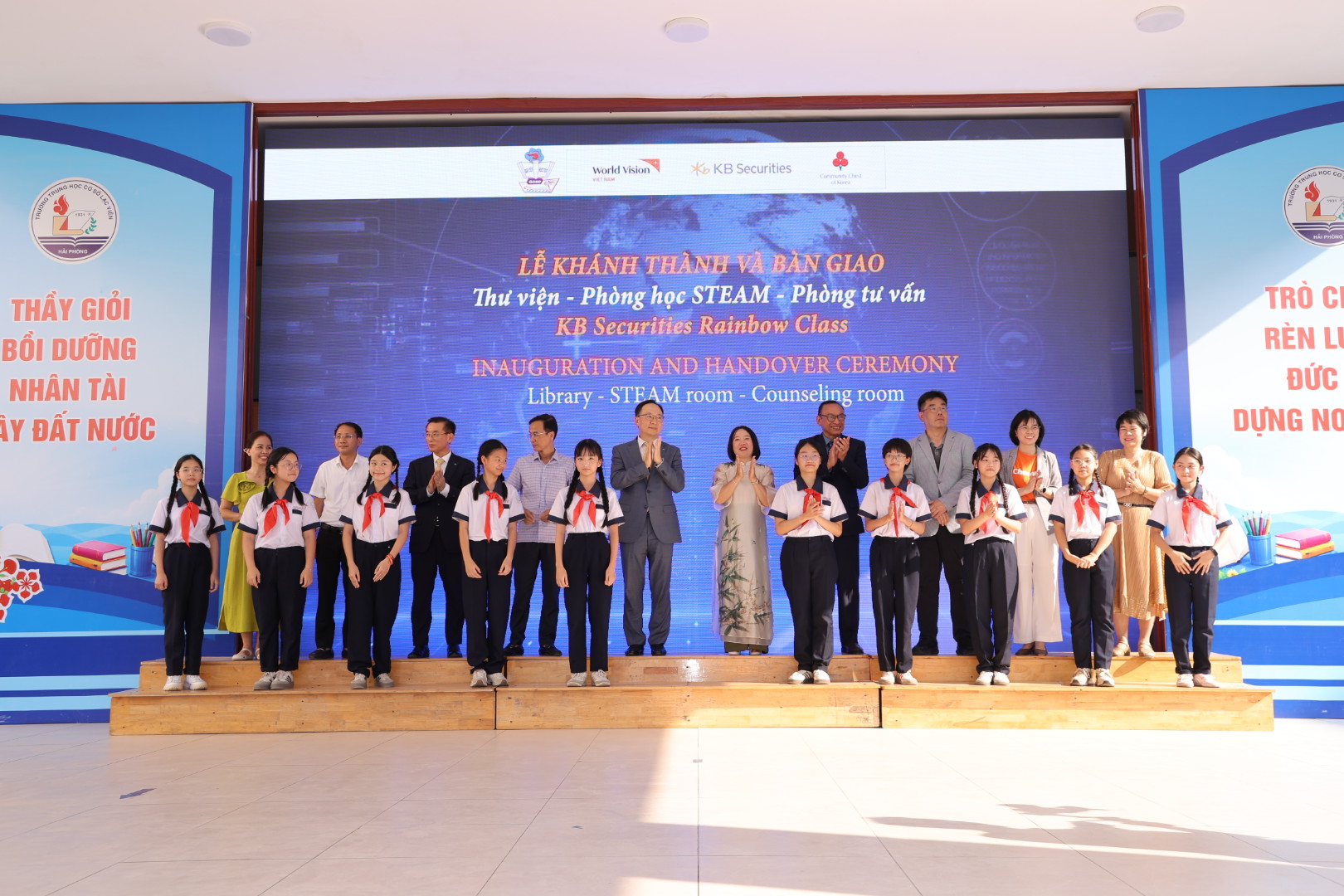 Hơn 2.300 học sinh Hải Phòng được tiếp cận không gian học STEAM và tư vấn tâm lý