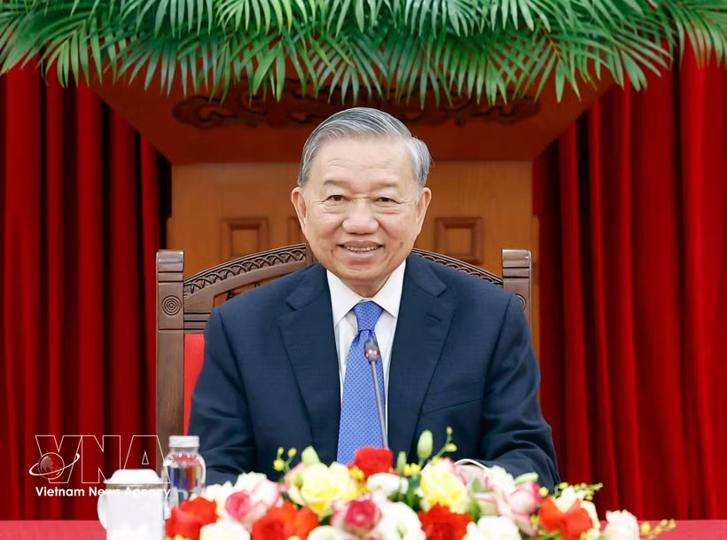 General Secretary of the Communist Party of Vietnam Central Committee and President of Vietnam To Lam (Photo: VNA) General Secretary of the Communist Party of Vietnam Central Committee and President of Vietnam To Lam (Photo: VNA)