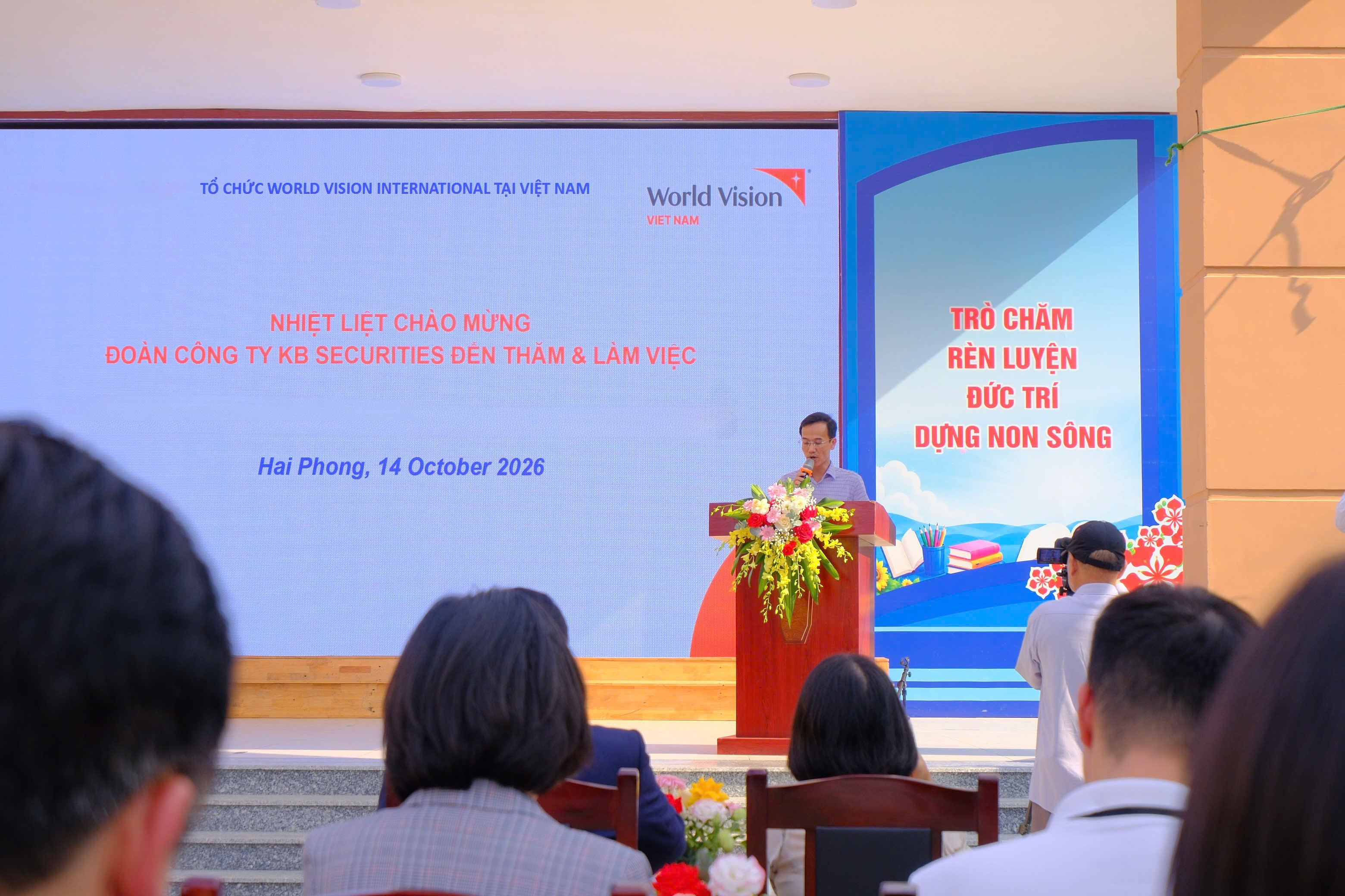 Ông Nguyễn Thế Anh, Phó Chủ tịch UBND phường Ngô Quyền, thành phố Hải Phòng. (Ảnh: WVIV)