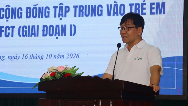 Đà Nẵng: Khởi động dự án Chuyển đổi cộng đồng tập trung vào trẻ em ở Đồng Dương