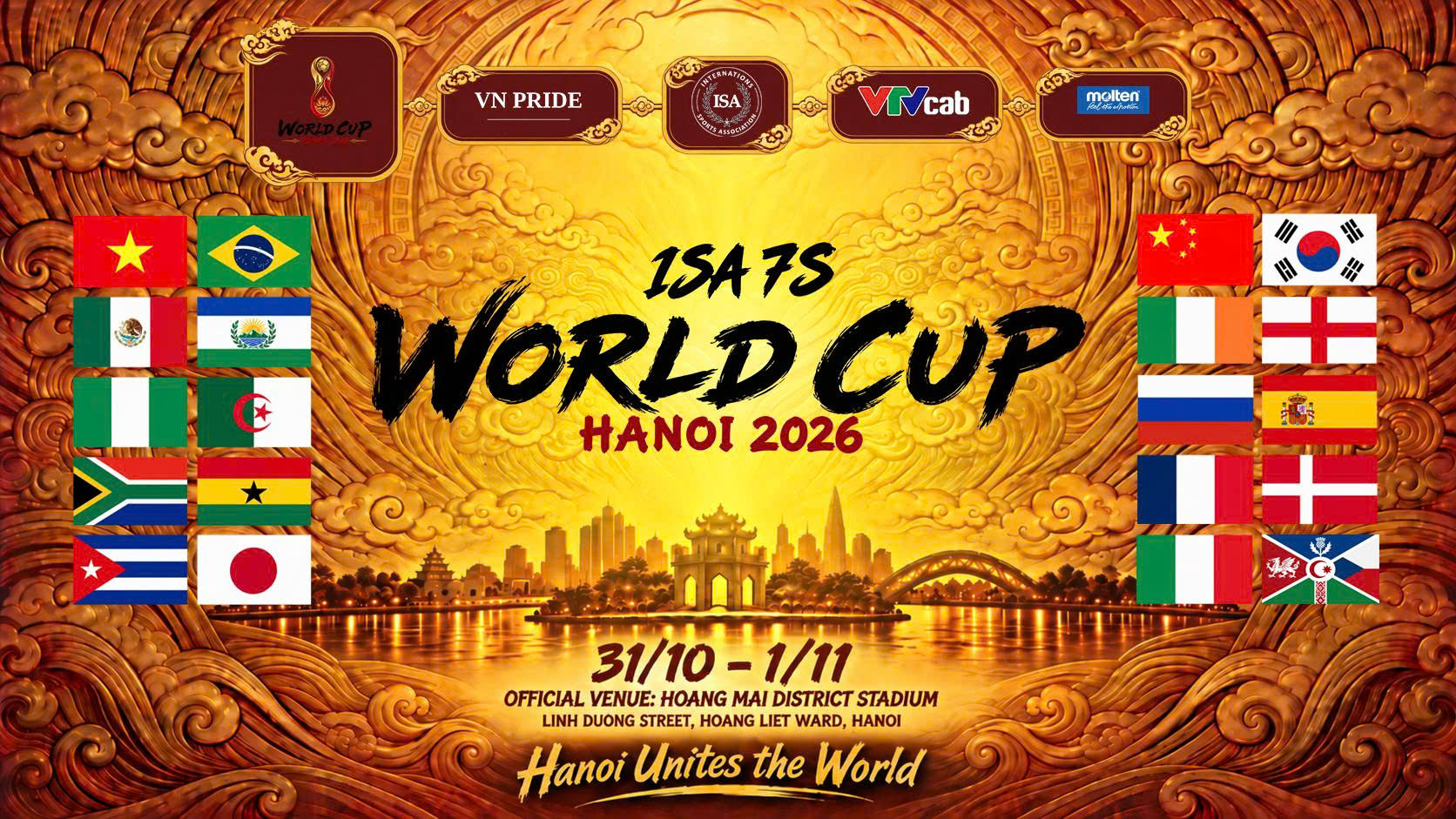 Football and Friendship Unite 20 International Teams in Hanoi