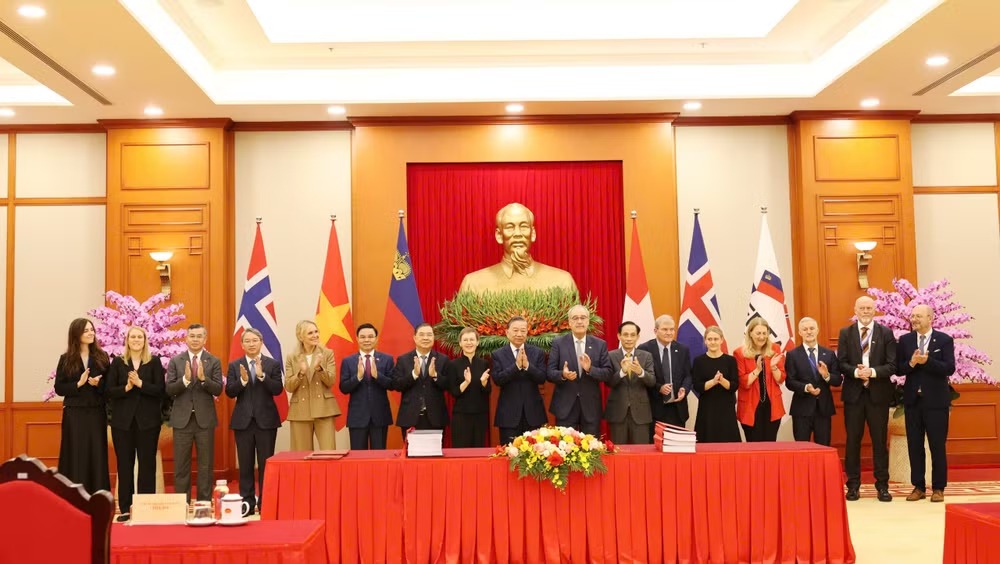 Chính thức ký kết Hiệp định Thương mại Tự do Việt Nam-EFTA Chính thức ký kết Hiệp định Thương mại Tự do Việt Nam-EFTA