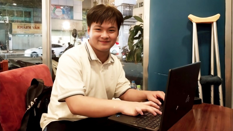 Niềm vui lao động của nạn nhân chất độc da cam