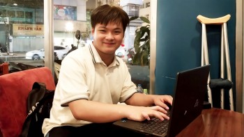 Niềm vui lao động của nạn nhân chất độc da cam