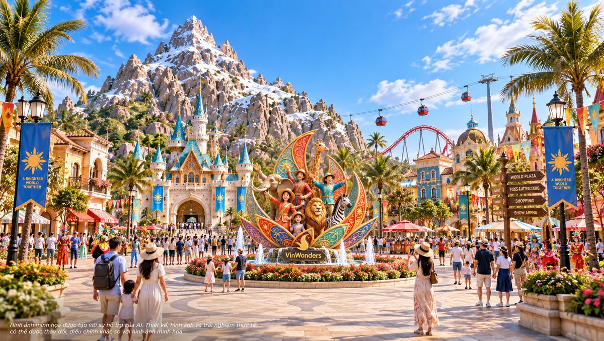 VinWonders Cần Giờ với 280 trò chơi và 30 show diễn mỗi ngày bổ sung những lựa chọn vui chơi và trải nghiệm lễ hội cho gia đình trong cùng không gian đô thị. VinWonders Cần Giờ với 280 trò chơi và 30 show diễn mỗi ngày bổ sung những lựa chọn vui chơi và trải nghiệm lễ hội cho gia đình trong cùng không gian đô thị.