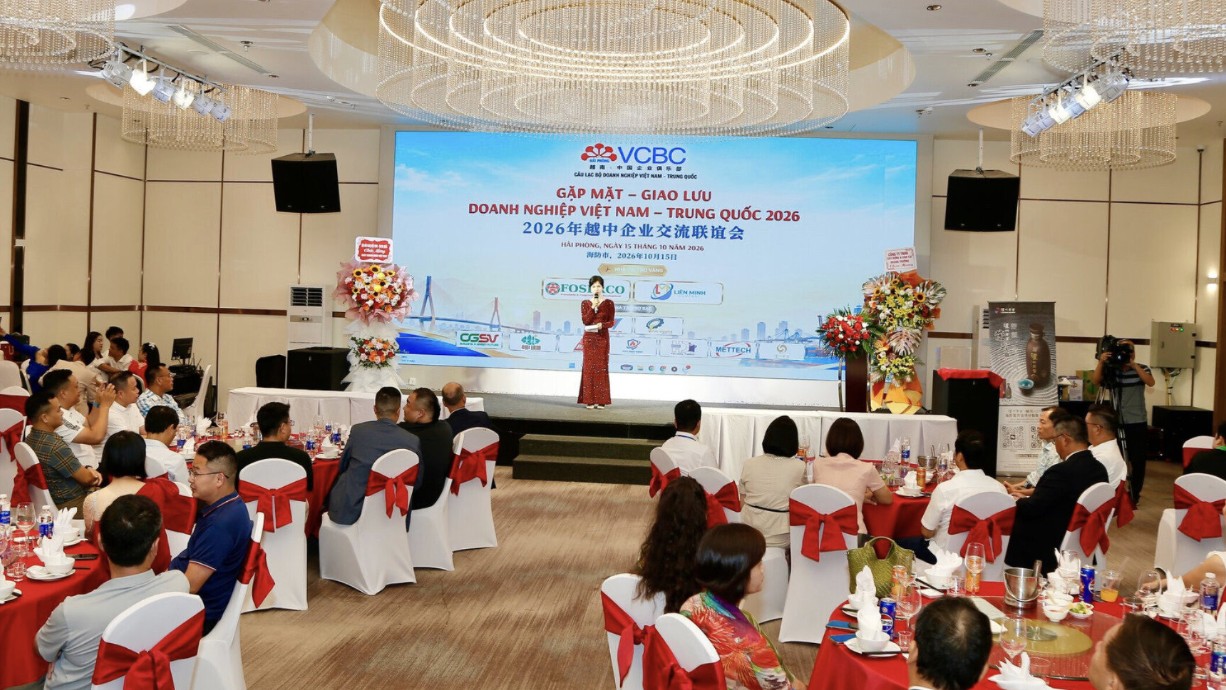 推动越中企业在海防市的商业对接