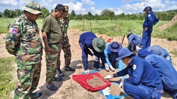 ក្រុម K92 ប្រមូលបានអដ្ឋិធាតុយុទ្ធជនពលីបន្ថែមចំនួន ៥ ទៀតនៅកម្ពុជា