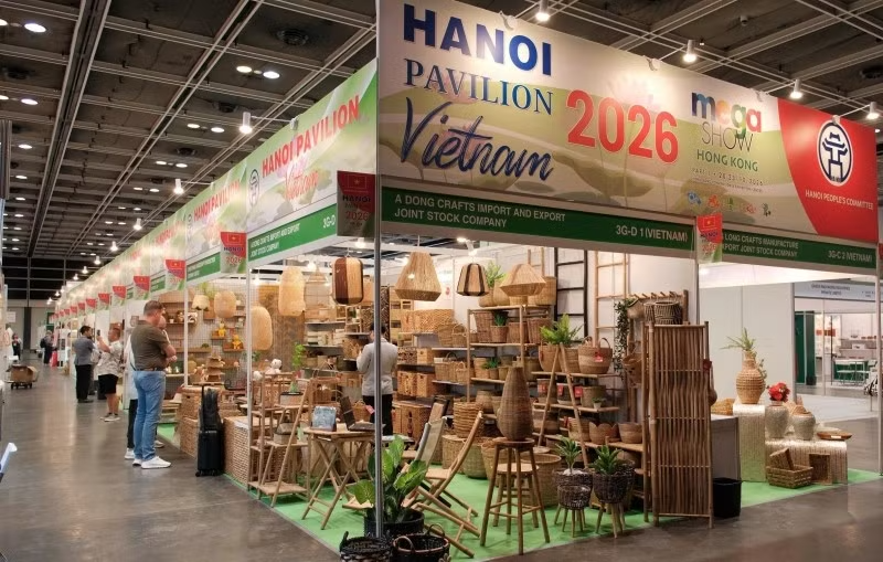 河内手工艺品亮相香港国际展会 寻求出口新机遇 河内手工艺品亮相香港国际展会 寻求出口新机遇