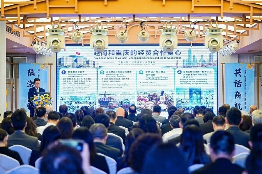 越南与中国重庆拟在四大领域深化合作