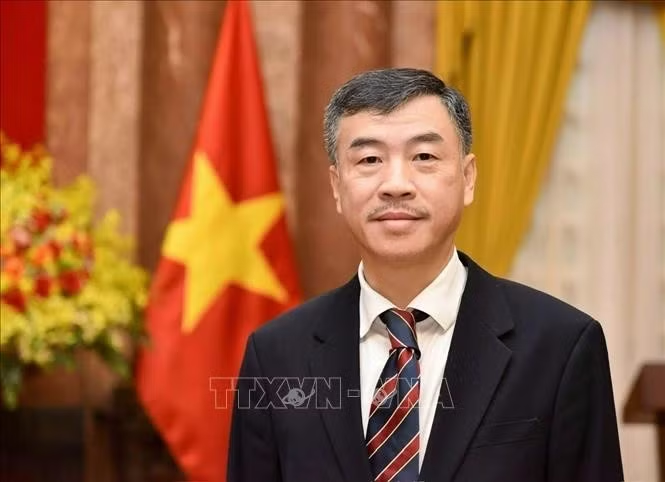 Đại sứ Việt Nam tại CH Séc, ông Dương Hoài Nam. (Ảnh: TTXVN phát) Đại sứ Việt Nam tại CH Séc, ông Dương Hoài Nam. (Ảnh: TTXVN phát)