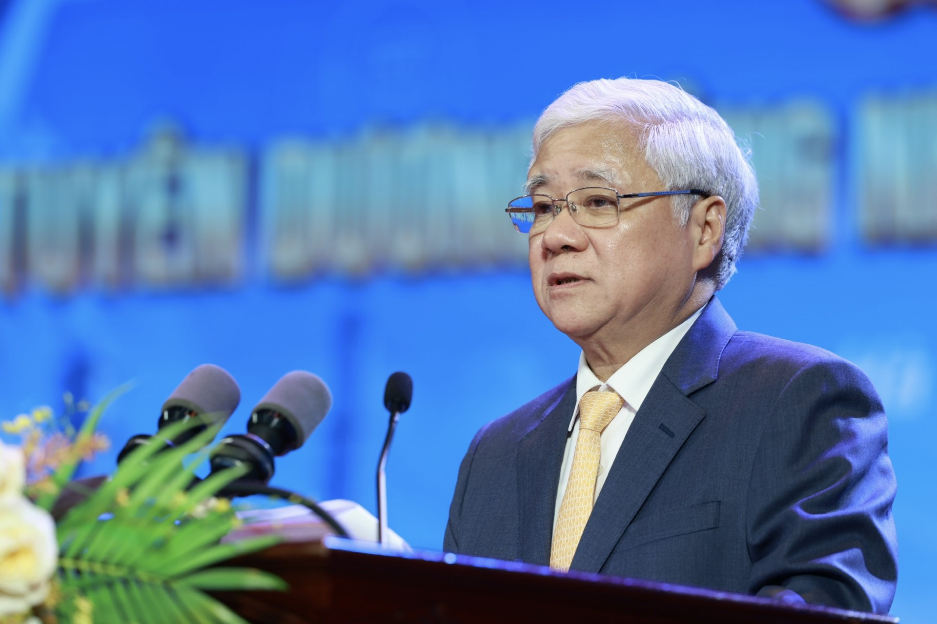 ông Đỗ Văn Chiến, Ủy viên Bộ Chính trị, Phó Chủ tịch Thường trực Quốc hội, ghi nhận những đóng góp của đội ngũ công nhân lao động đối với sự phát triển đất nước. (Ảnh: TLĐ) ông Đỗ Văn Chiến, Ủy viên Bộ Chính trị, Phó Chủ tịch Thường trực Quốc hội, ghi nhận những đóng góp của đội ngũ công nhân lao động đối với sự phát triển đất nước. (Ảnh: TLĐ)