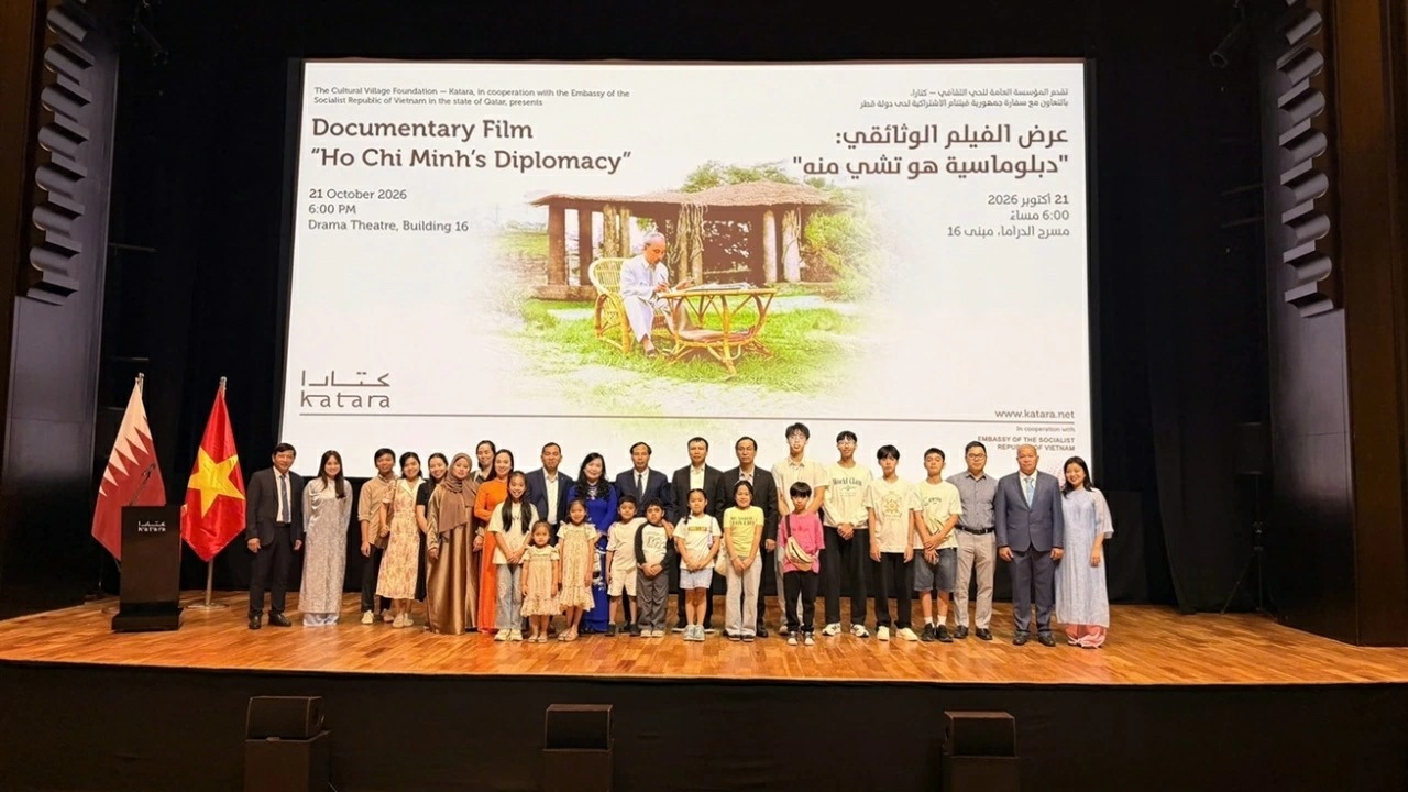 Documentary on Ho Chi Minh’s Diplomacy Screened in Qatar