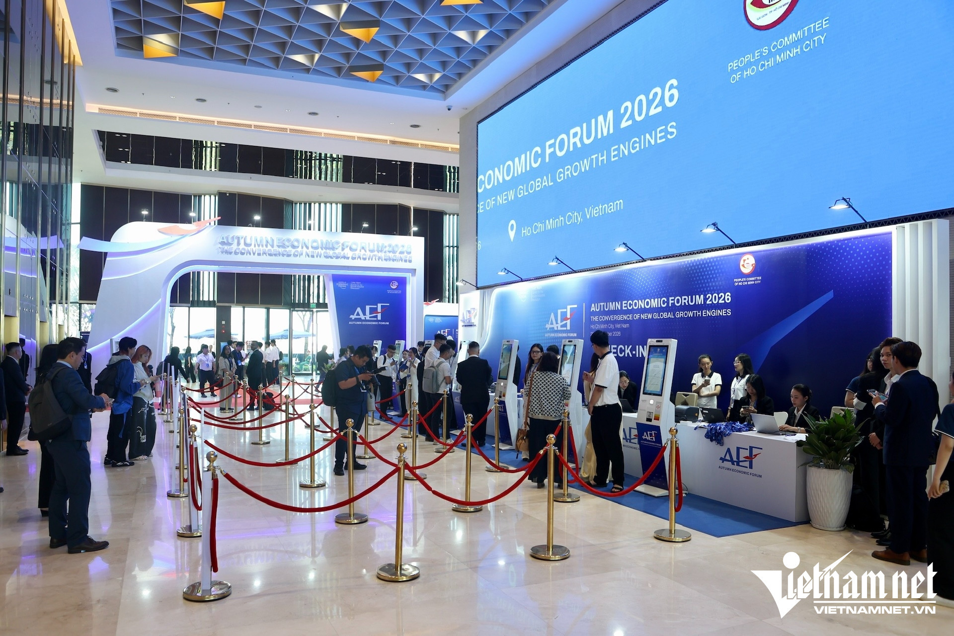 The Autumn Economic Forum 2026 officially opens in Ho Chi Minh City on the morning of October 26. Photo: Phuoc Sang