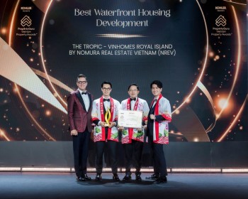 The Tropic được vinh danh “Dự án nhà ở ven mặt nước xuất sắc nhất Việt Nam 2026”